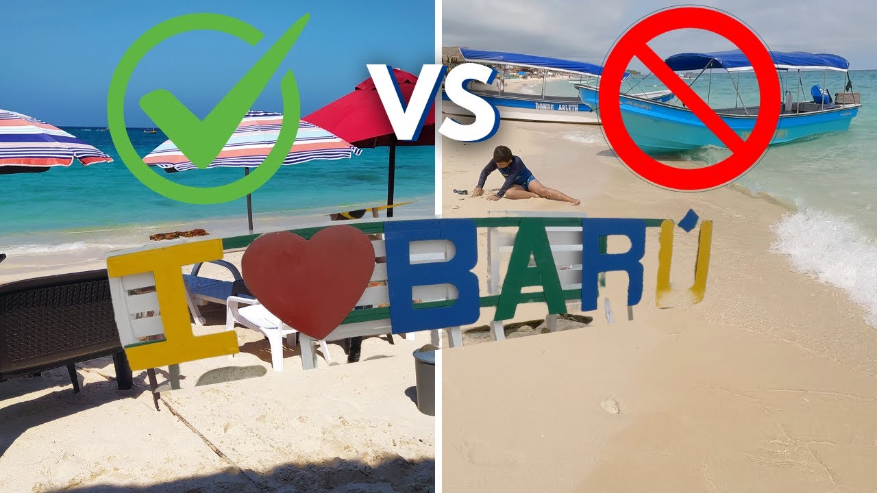 Playa Blanca vs Playa Tranquila en barú. Cartagena - Colombia| Lo bueno, lo malo y lo feo