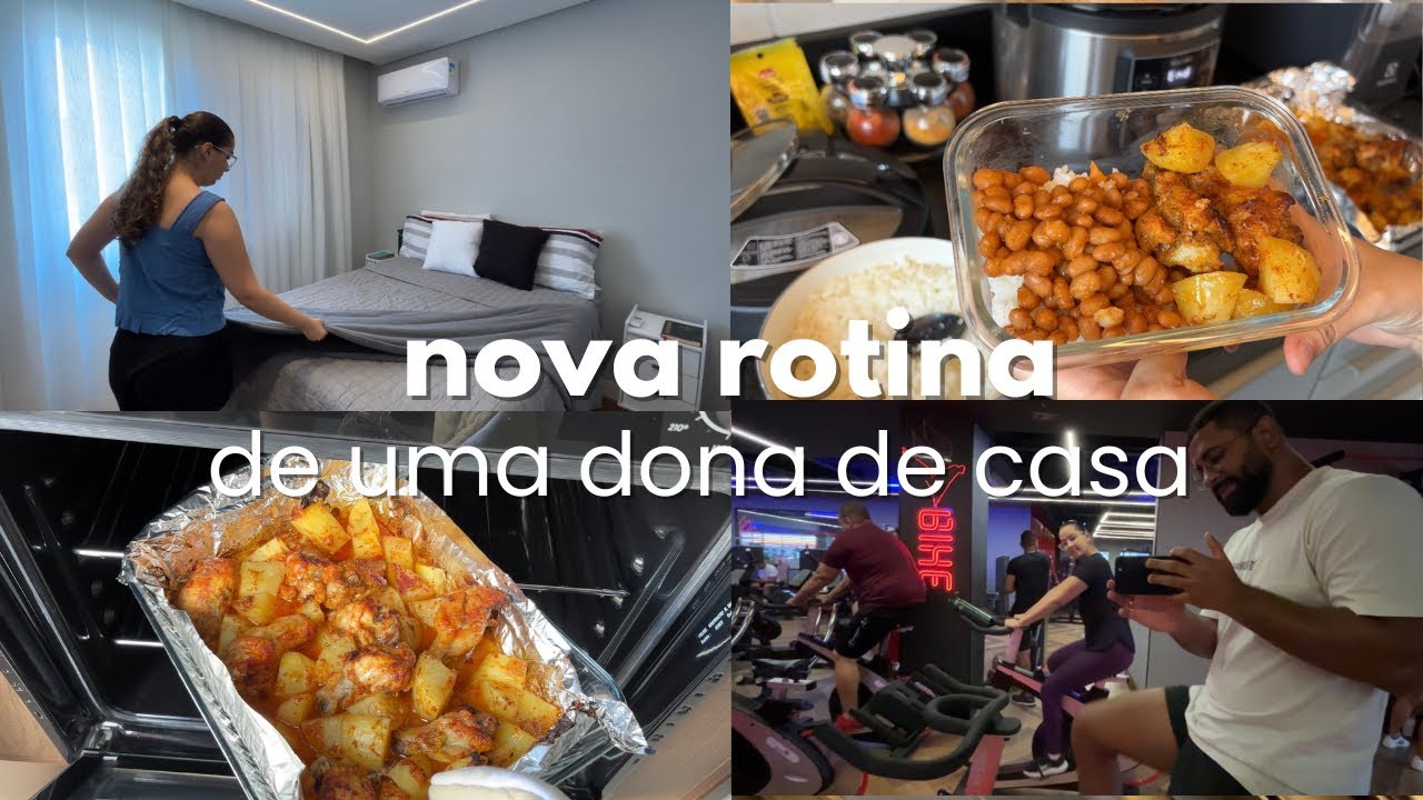 NOVA ROTINA DEPOIS DE SAIR DO CLT, DONA DE CASA COM ROTINA SAUDÁVEL! 