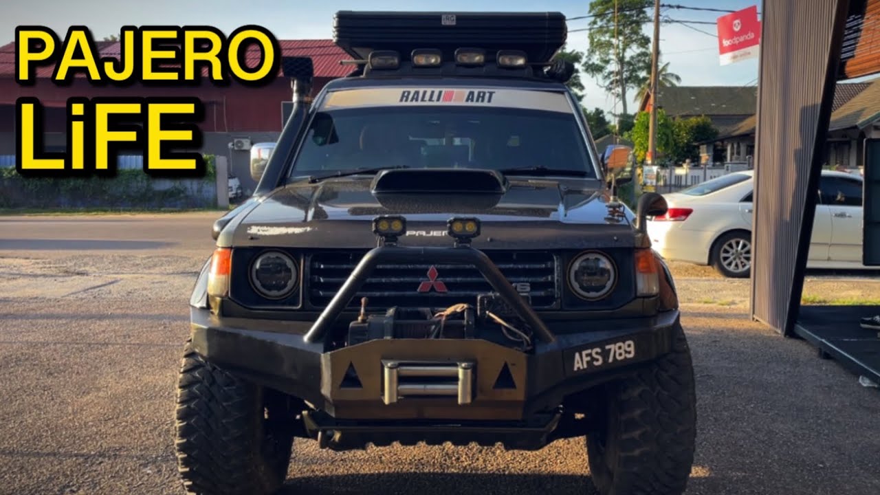 Pajero camper, working and solo camping | Pajero modifications | Printing & custom #camping #4x4