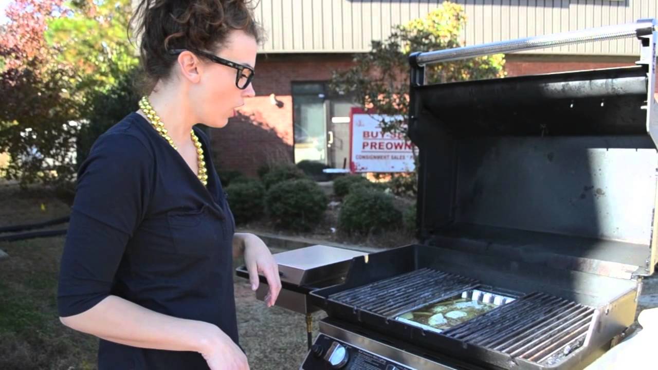 How To Grill a Turkey on a Gas Grill by Grill Girl