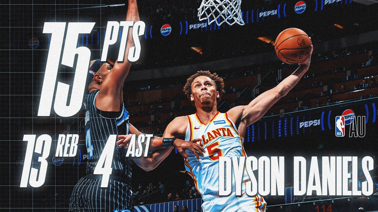 DYSON MONSTER DOUBLE DOUBLE LEAD HAWKS TO BLOWOUT WIN OVER MAGIC! 🔥