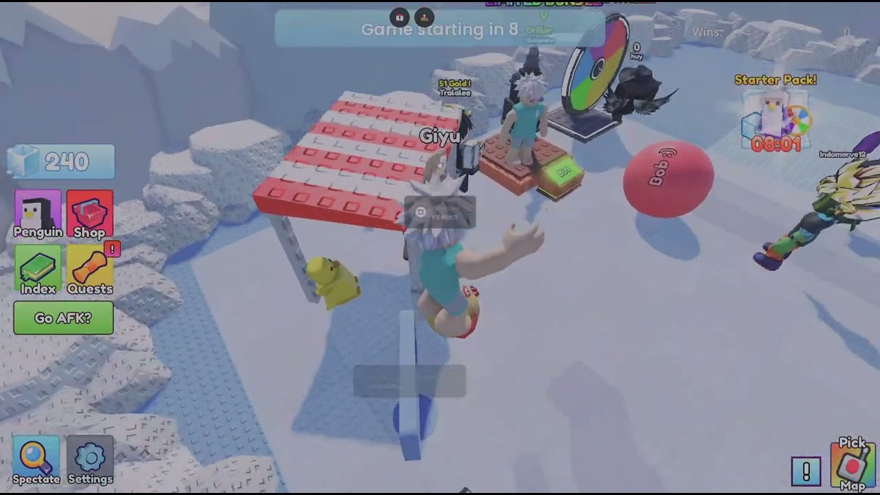 Playing knockout with the squad
