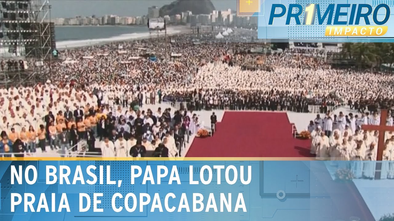 Papa Francisco no Brasil: reveja como foi a visita do pont&iacute;fice | Primeiro Impacto (21/04/25)