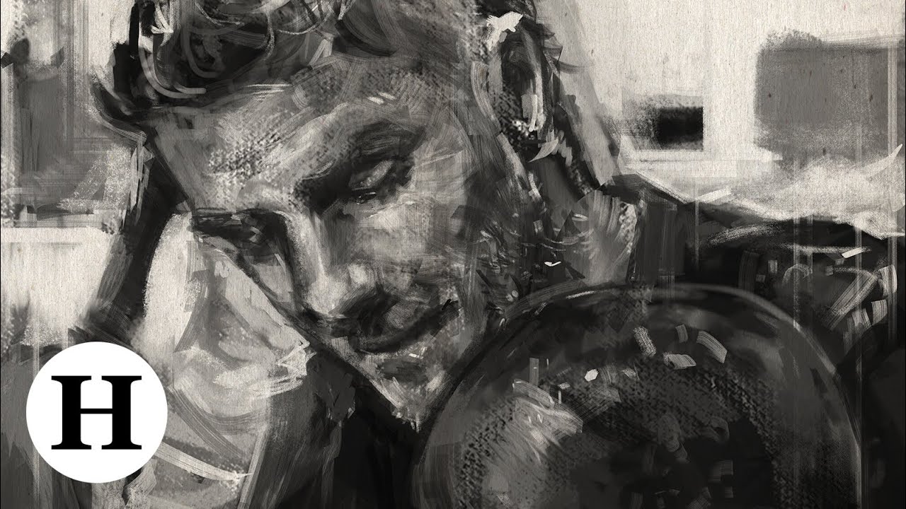 David Beckham Digital painting process video by Seungwon Hong