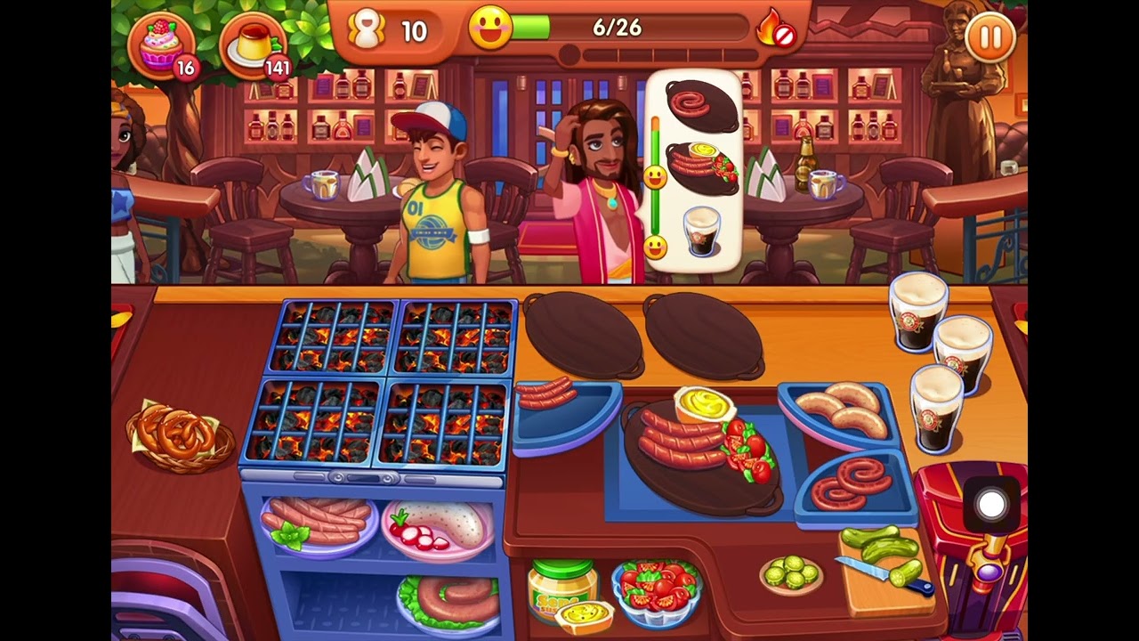 Cooking Madness ｜Limitiertes Spiel ｜ Deutsche Würste | Level 1-3