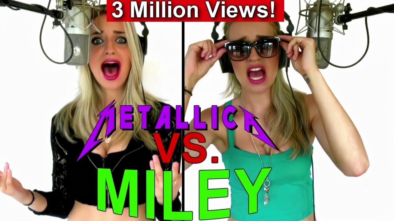 Gabriela Gunčíková - Metallica VS. Miley - Who Are You?