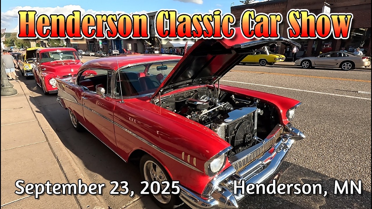HUGE CAR SHOW !! Henderson Classic Car Show 9 23 25 - muscle car - hot rod - classic truck - pickup