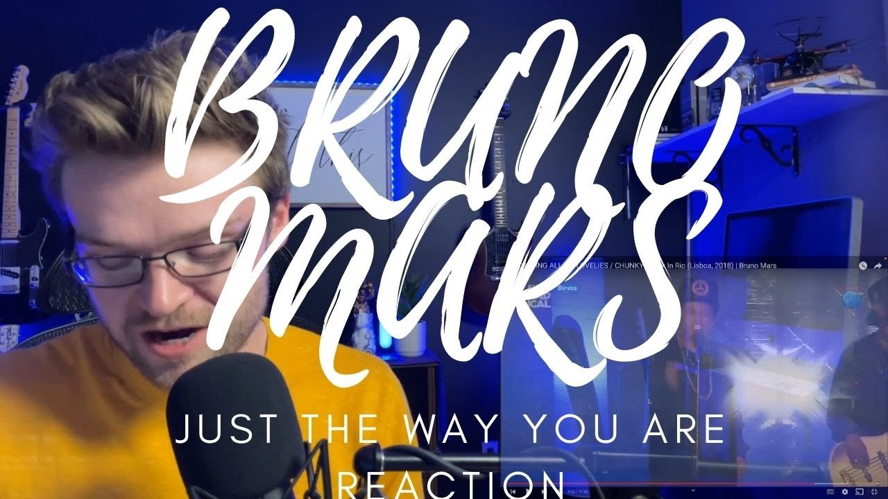 BRUNO MARS - JUST THE WAY YOU ARE - LIVE - REACTION
