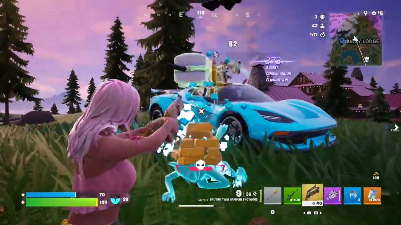 Doja Cat Drops 10 KILLS for a Victory Royale! 🔥 Fortnite Domination
