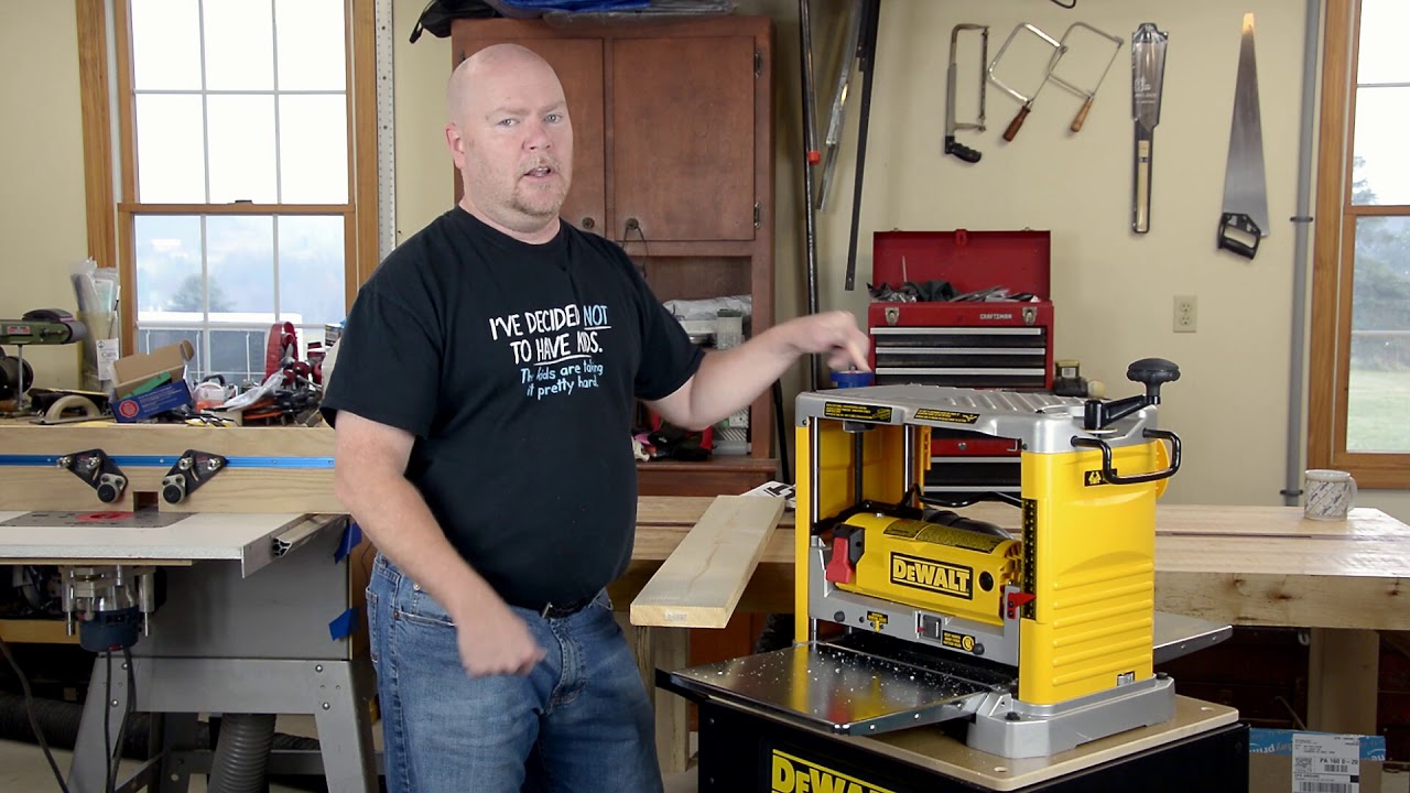 Dewalt DW734 Unboxing and Initial Thoughts