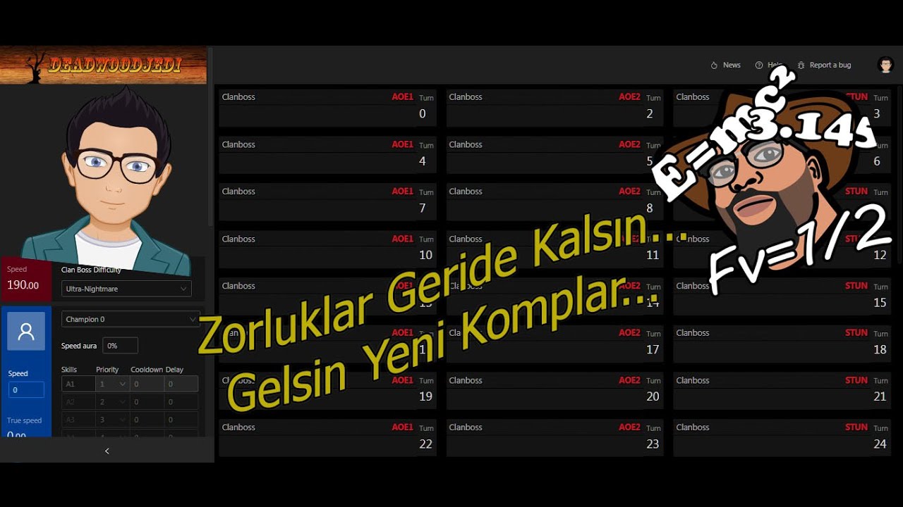 Klan Boss Hız Ayarlama (Eğitim)