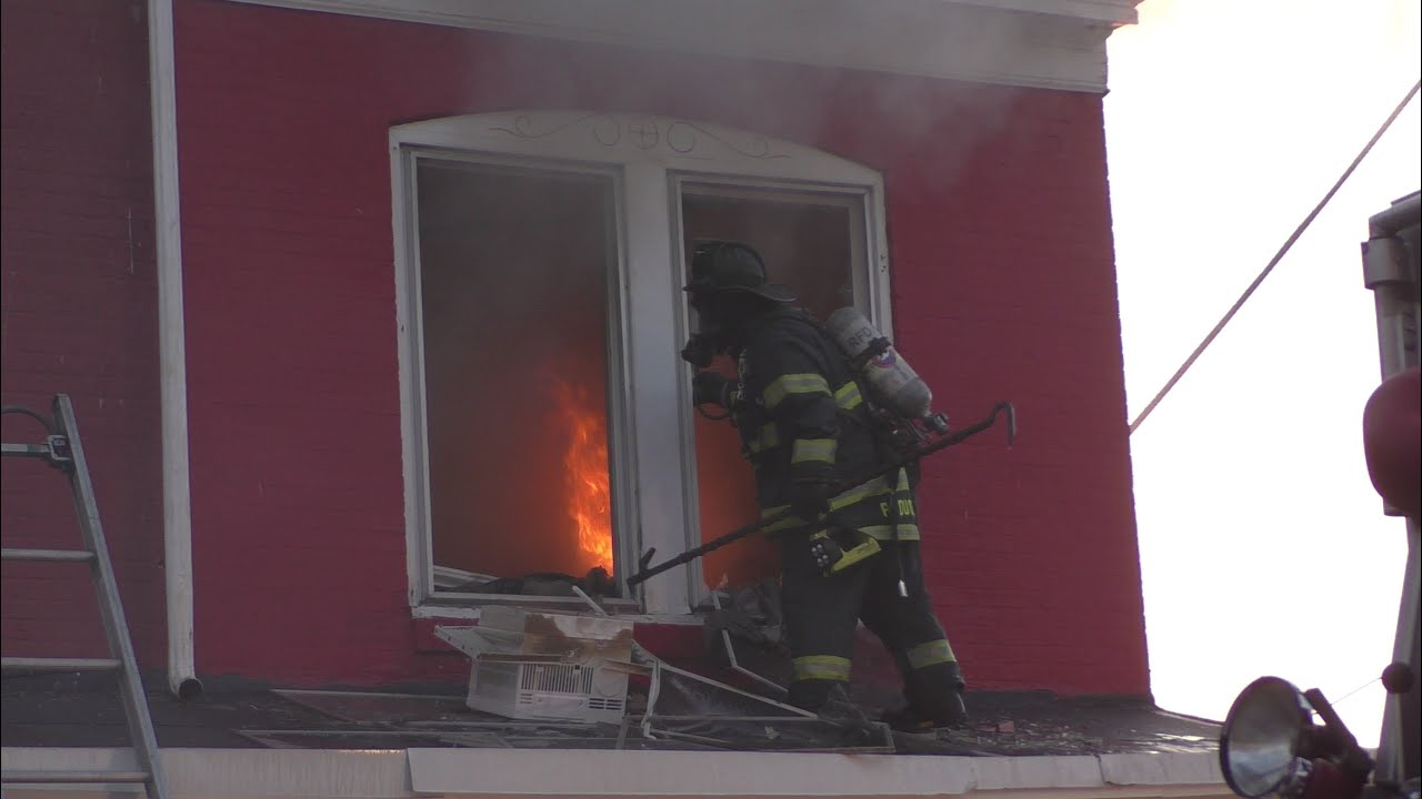 Reading Fire Department Working Structure Fire Box 902: 1000 Block Birch St 7/5/20
