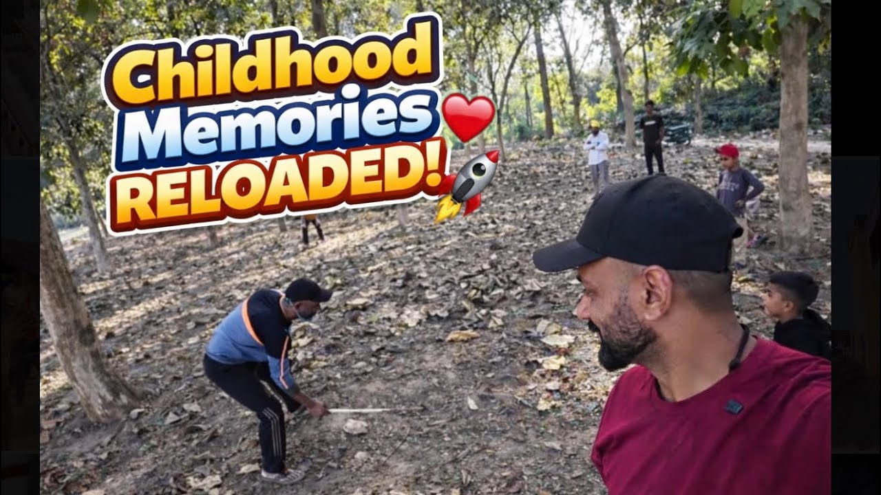 “Gaon Wapas = Bachpan Wapas! Gilli Danda Ke Saath Epic Fun!” 😍