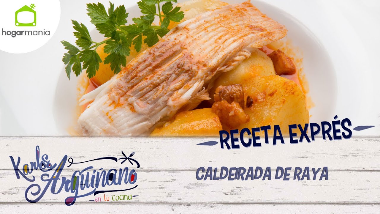 Receta Expr&eacute;s: Caldeirada de raya