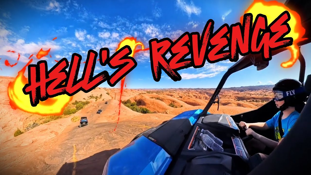 A Day in HELL: Scenic UTV Tour of Moab's Iconic Hell's Revenge Trail