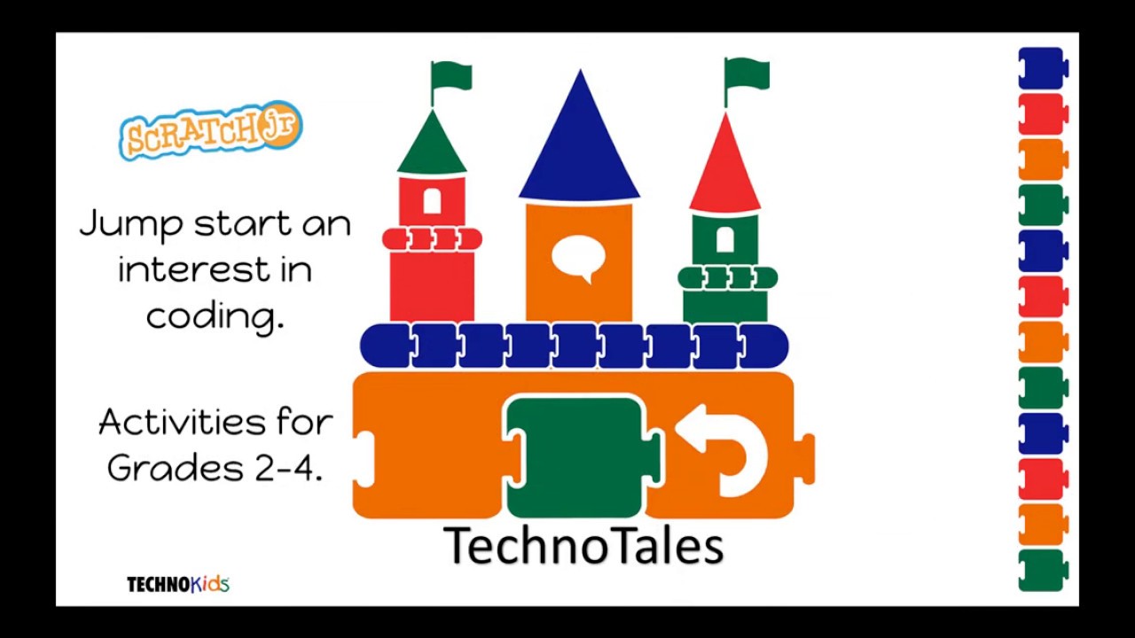 Coding for Kids Activities, Scratch Jr Lessons, Interactive Storytelling, TechnoTales by TechnoKids