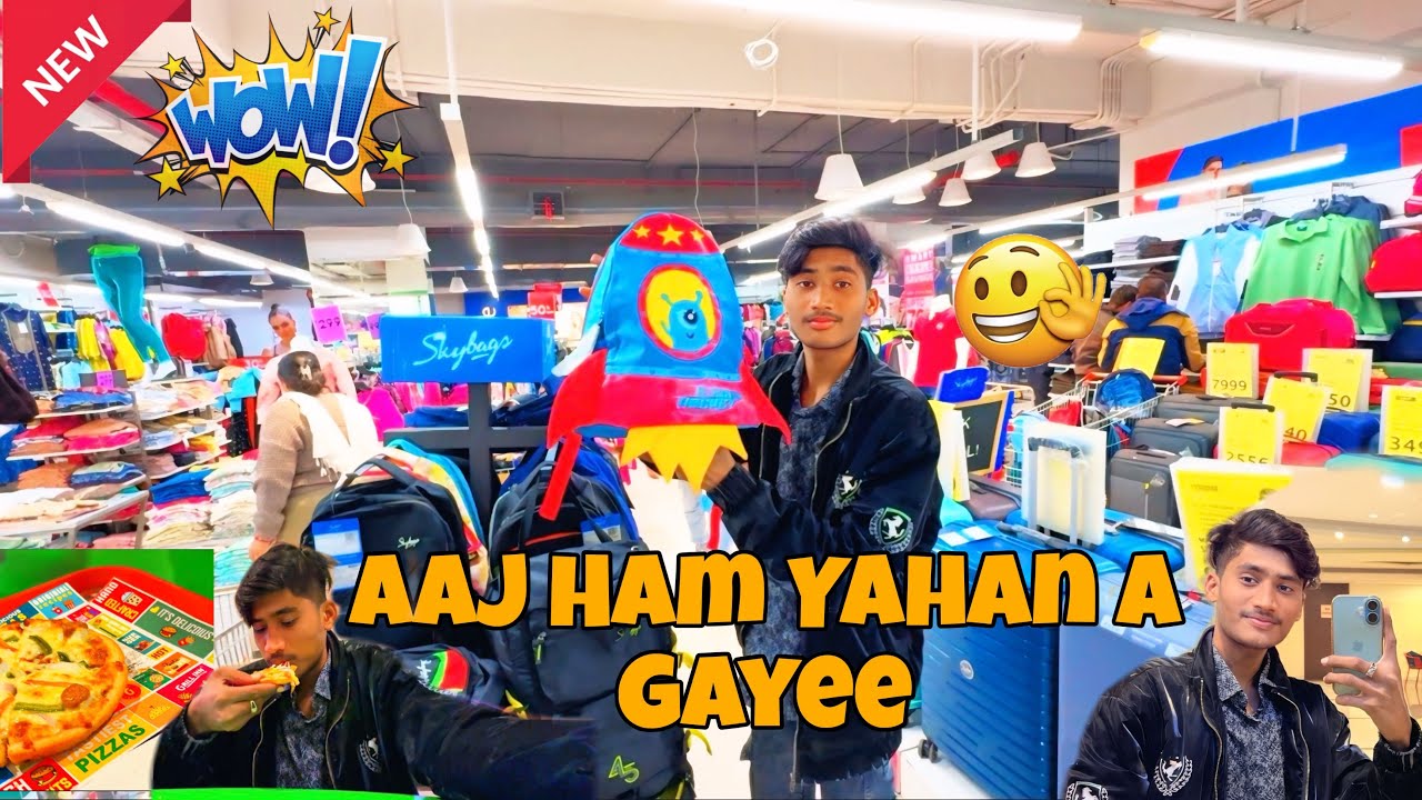 🔙🏙️To Aaj Ham A Gayee Bohot Bade Smart Bazaar (तो आज हम अ गये बहुत बड़े स्मार्ट बाज़ार)