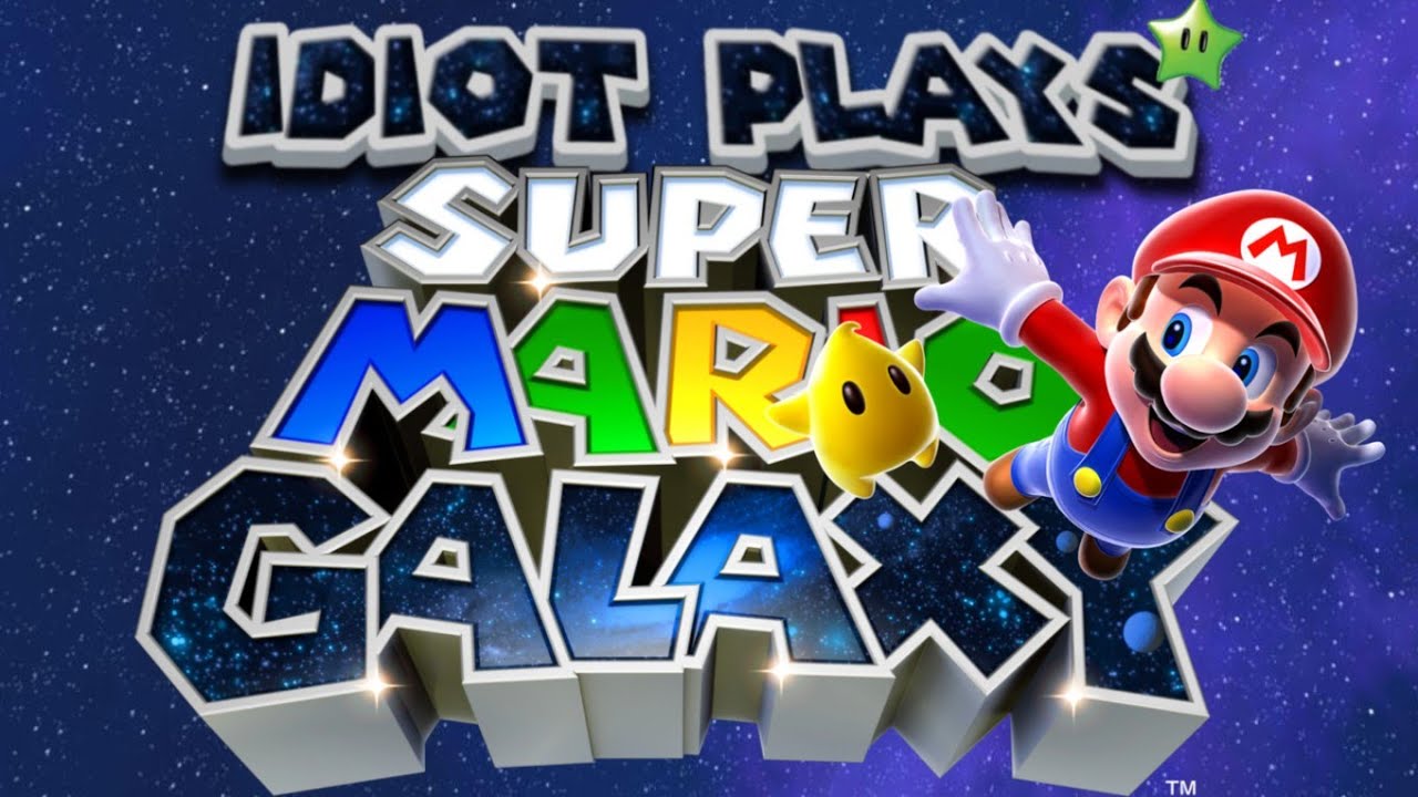 IDIOT PLAYS SUPER MARIO GALAXY TRAILER!