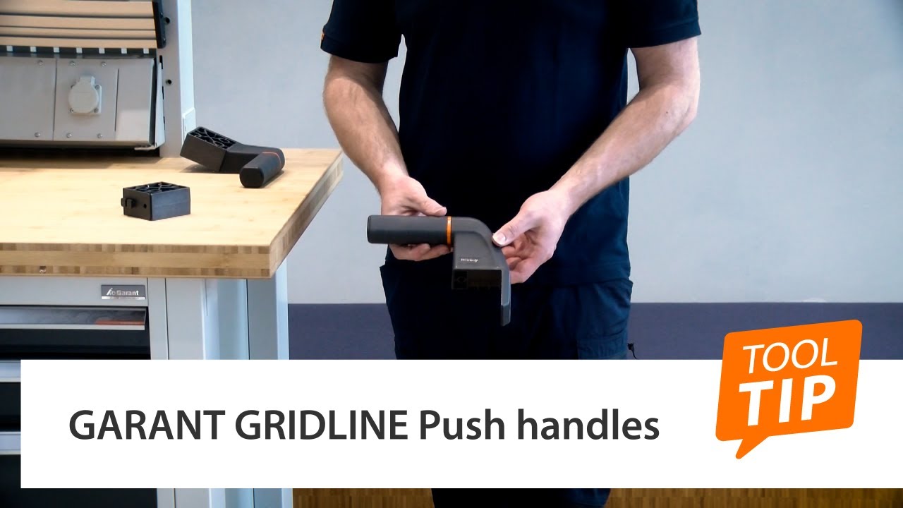Tool Tip: GARANT GRIDLINE Push handles