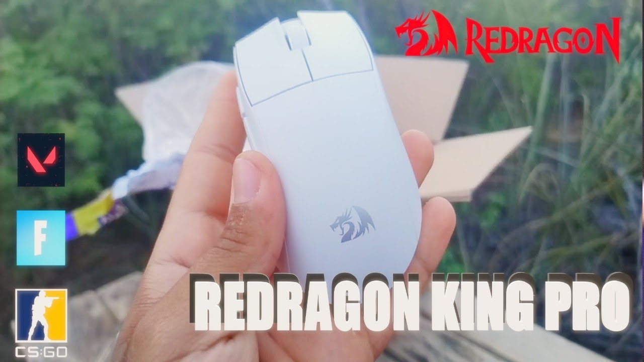 Redragon KING Pro M916-pro Unboxing e Primeiras Impressões...#redragon king pro #mouse redragon