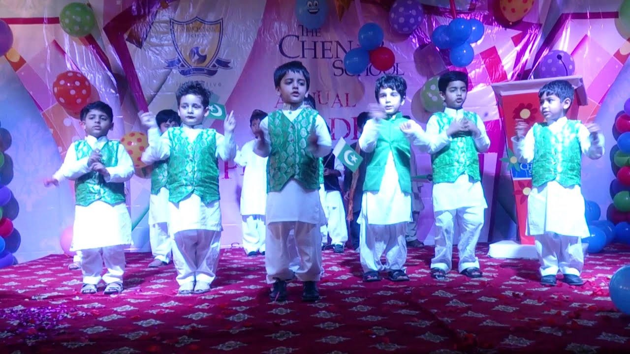 Mega Show of The Chenab School Gujrat Annual Grade Promotion Ceremony Of Pre-kindergarten students