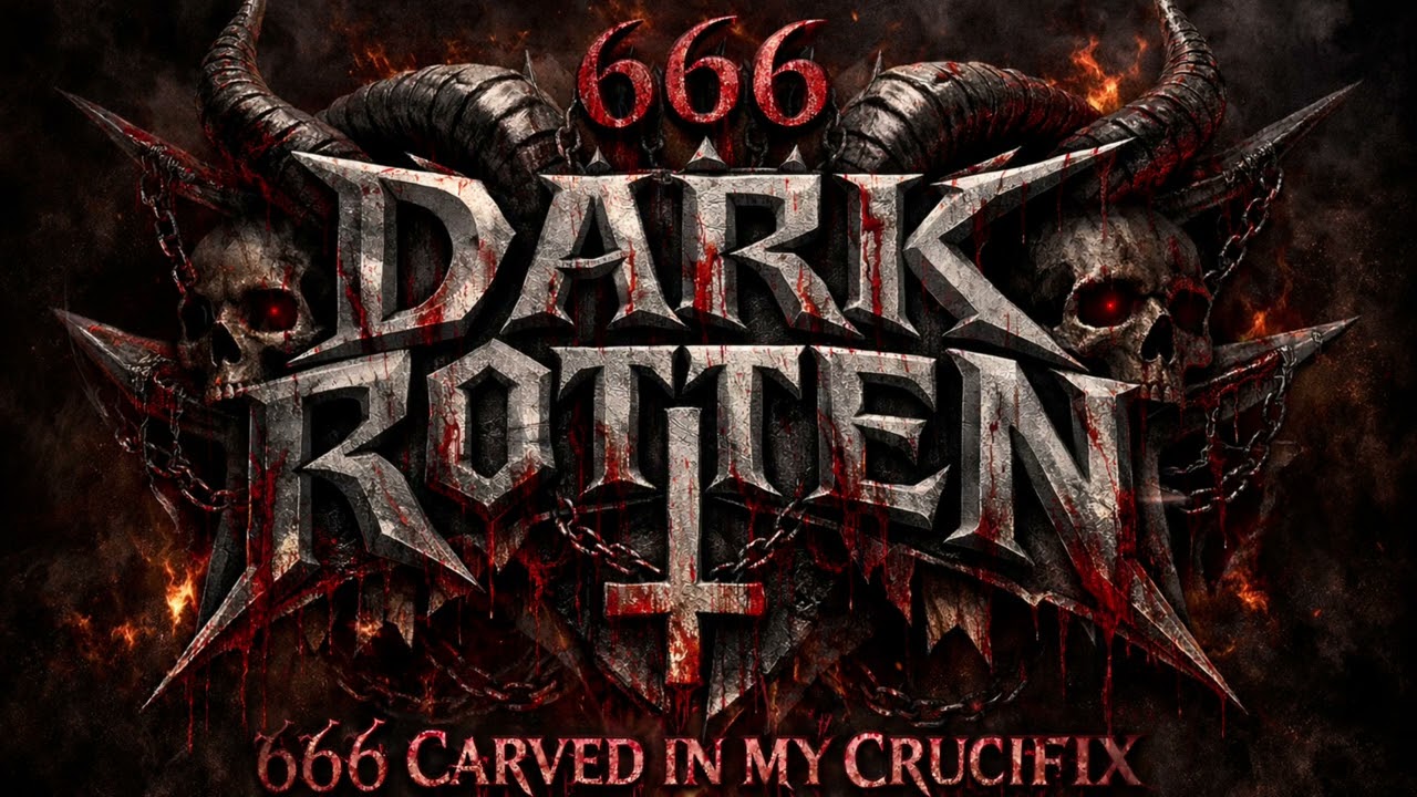 Dark Rotten - 666 Carved in my Crucifix - Blackened Dark Metal-