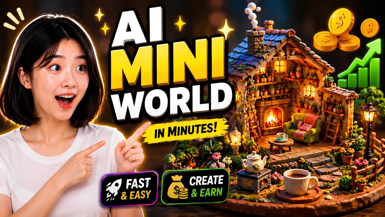 How I Create Stunning Claymation Miniature Videos with AI in Minutes