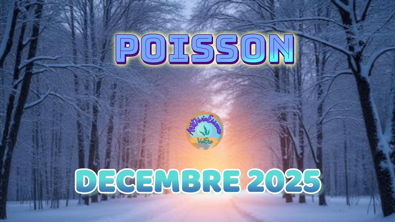 POISSON Guidance D&eacute;cembre 2025