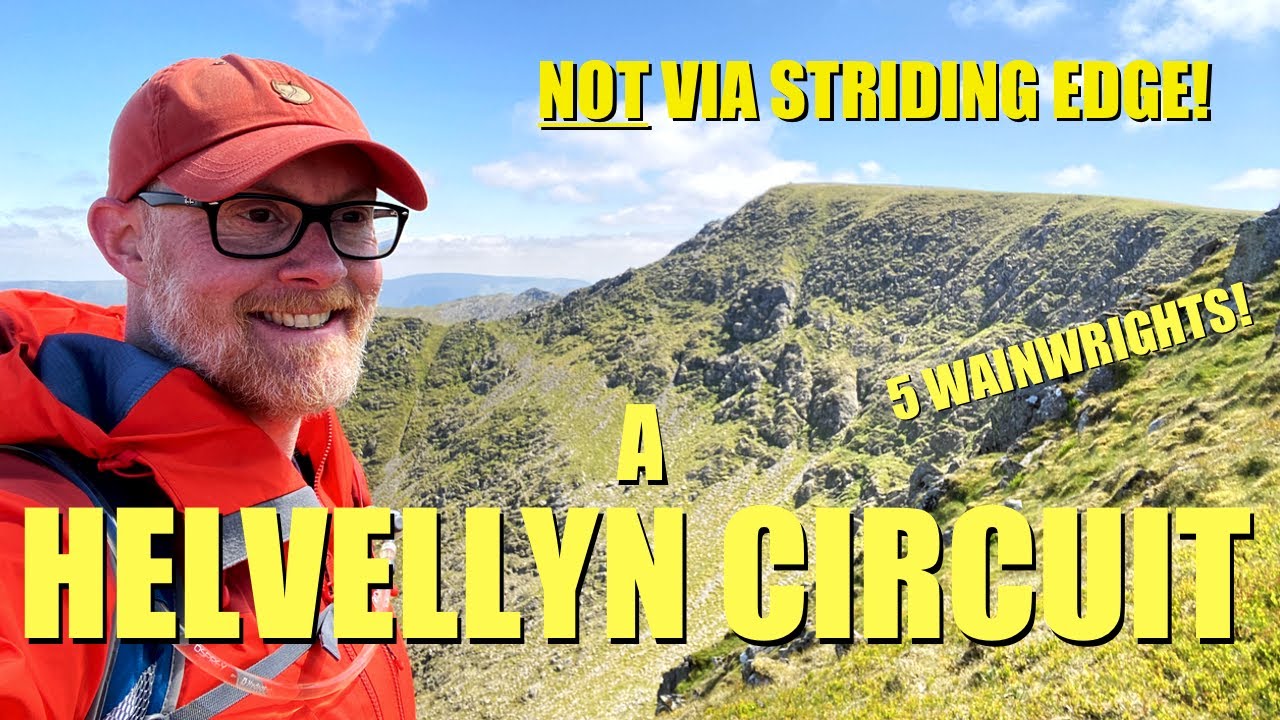 Прогулки по Озёрному краю | Круглый стол Helvellyn, 5 Wainwrights: Raise, Catstycam, Nethermost P...