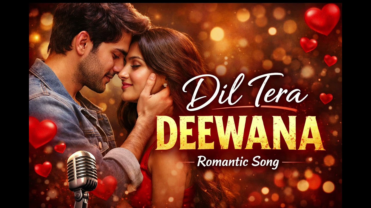 Dil Tera Deewana l ( New AI Hindi Romantic cover song )