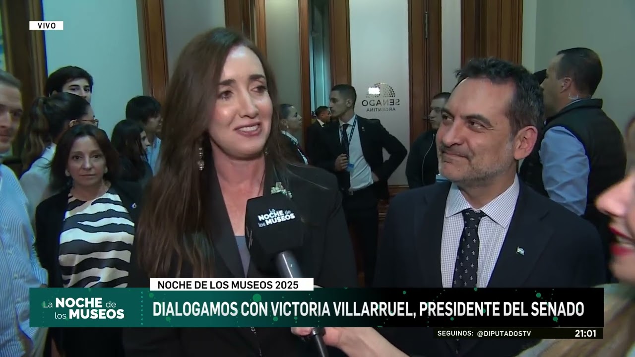 NOTA A VICTORIA VILLARRUEL - NOCHE DE LOS MUSEOS 08-11-25