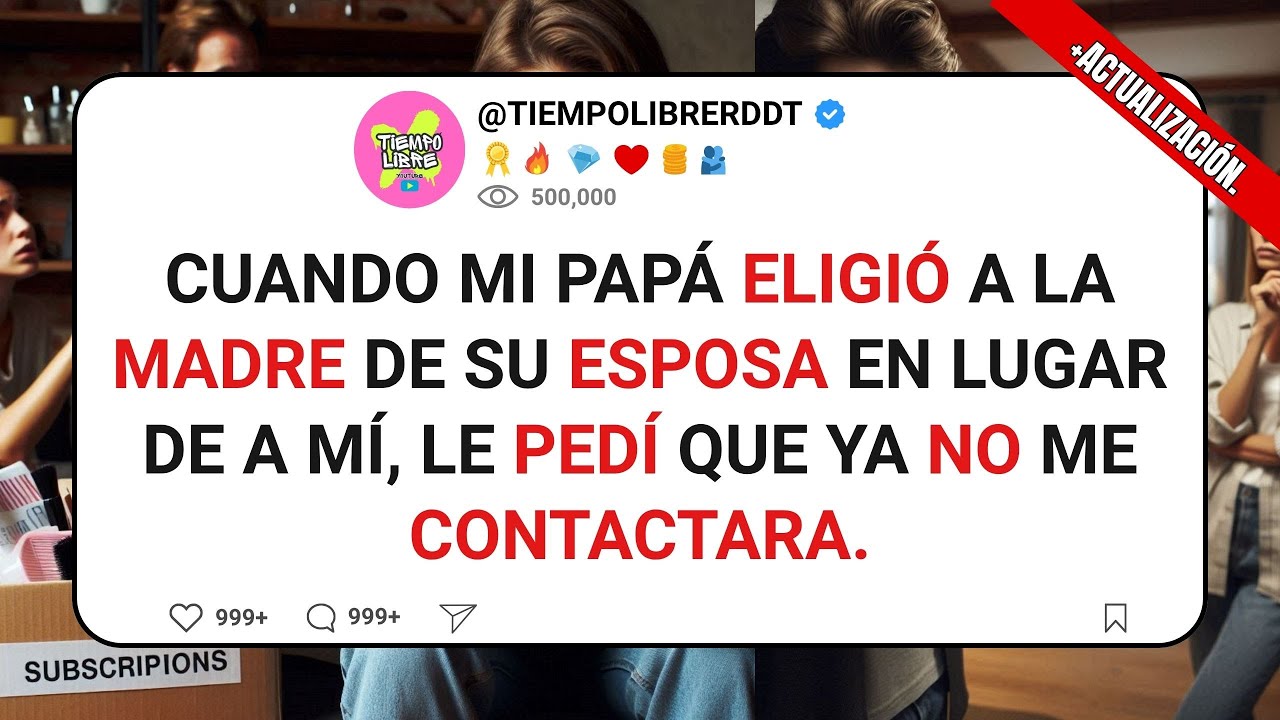 Cuando mi papá eligió a la madre de su esposa en lugar de a mí, le pedí que ya no me contactara.