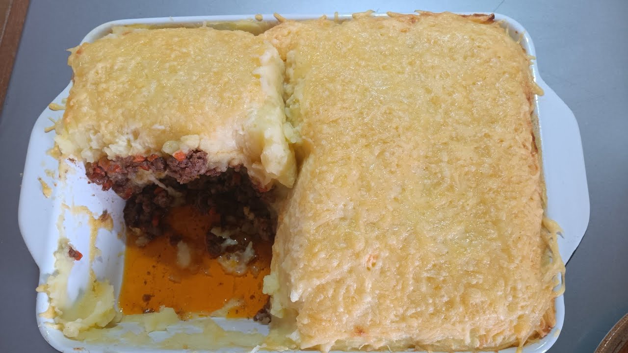Hachis de boeuf parmentier. Gâteau au yaourt. #Recette #cuisine #recettesimple.