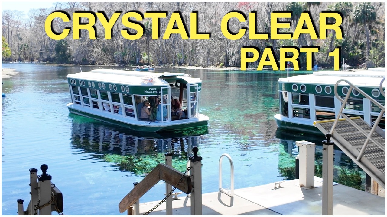 Ocala Florida: Silver Springs State Park - Glass Bottom Boat Tour Part 1 #Ocala #Nature