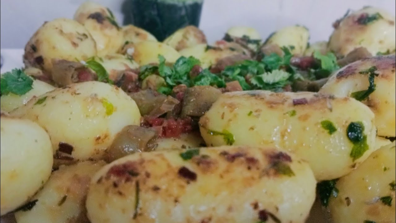 شكشوكة الفول الاخضرو البطاطا صوطي 🍛لاول مرة في اليوتوب👌نحيت عليك حيرة العشاء وتبدلو شوى من لمراقي