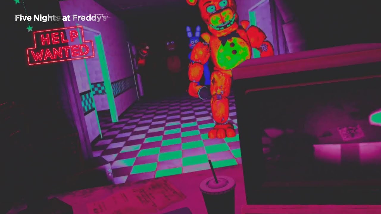 FNAF Help Wanted VR Nuit Flétri De Fnaf 2 Une Nuit étrange