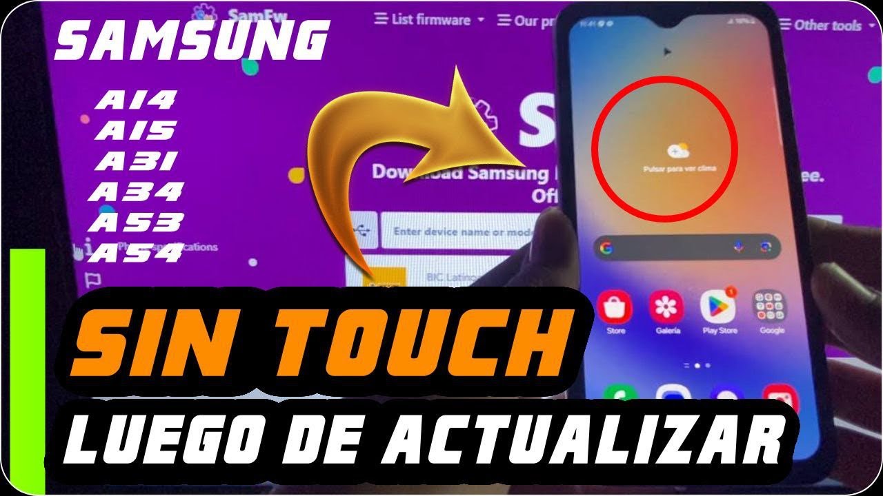 Por qué tu Samsung pierde el touch después de una actualización? (Pantallas Genéricas)