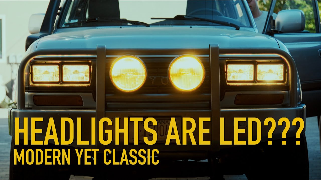 Swapping my headlights out for LED Holley Retrobrights! What a difference! | ASMR DIY Project