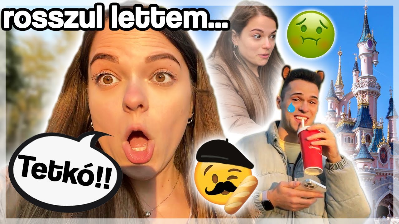 ÚJ TETKÓ? 😳 ROSSZUL LETTEM DISNEYLANDBEN! 🥴 ✨Csecse Tesók Párizsban 2✨