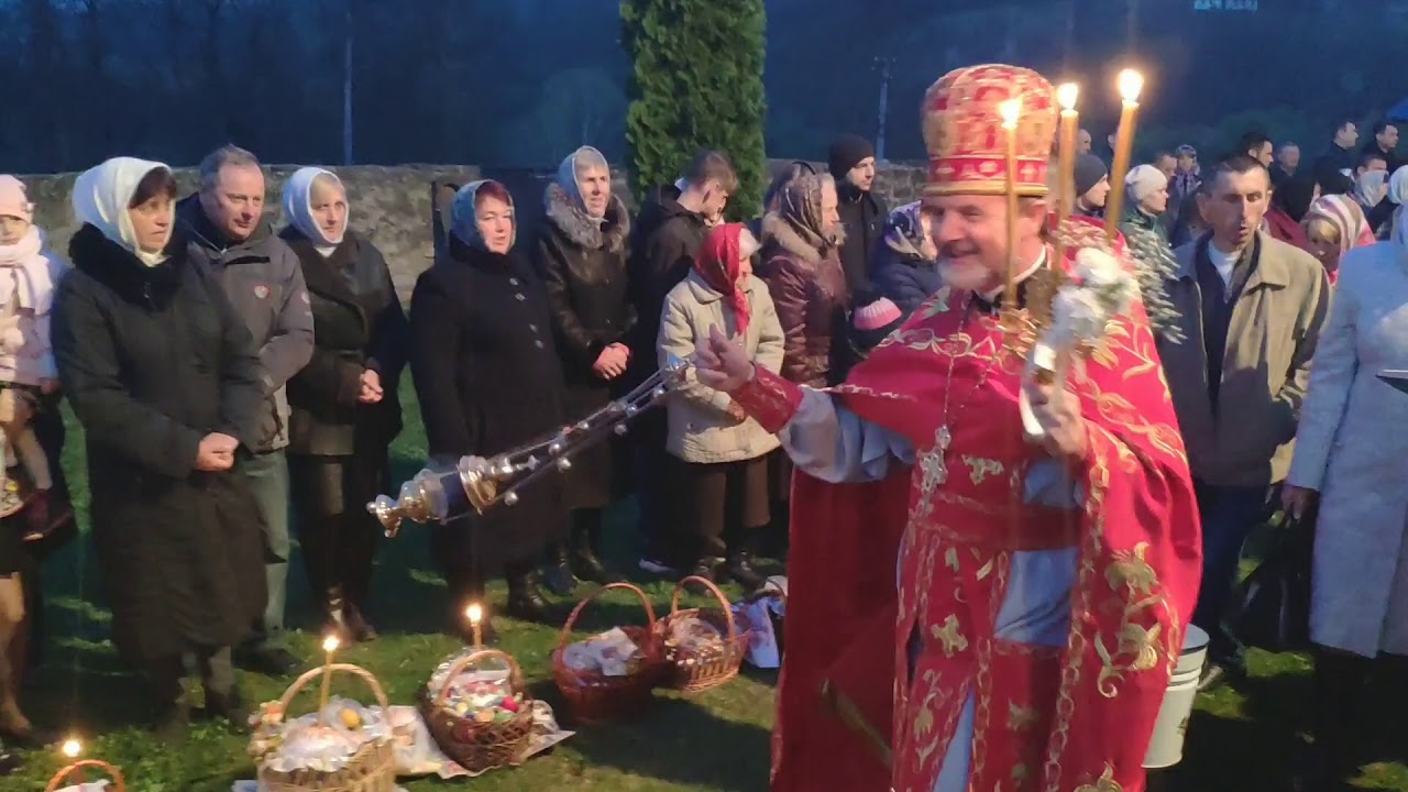 Пасха 2019. смт. Муровані Курилівці