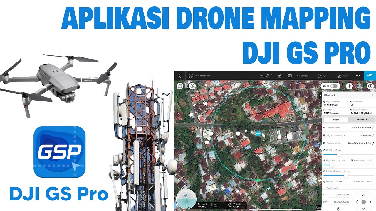 Cara Membuat Rencana Terbang Dengan DJI GS Pro