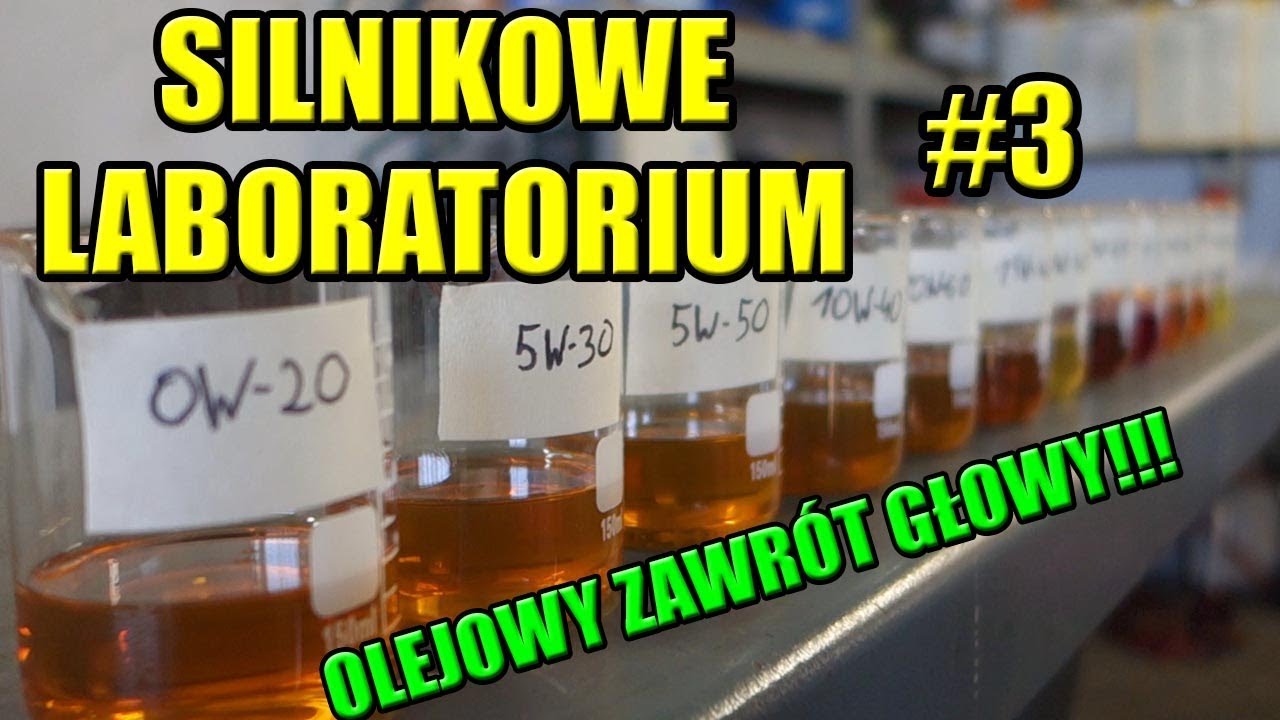 SILNIKOWE LABORATORIUM #3 TEST RÓŻNYCH OLEJÓW I NIE TYLKO.
