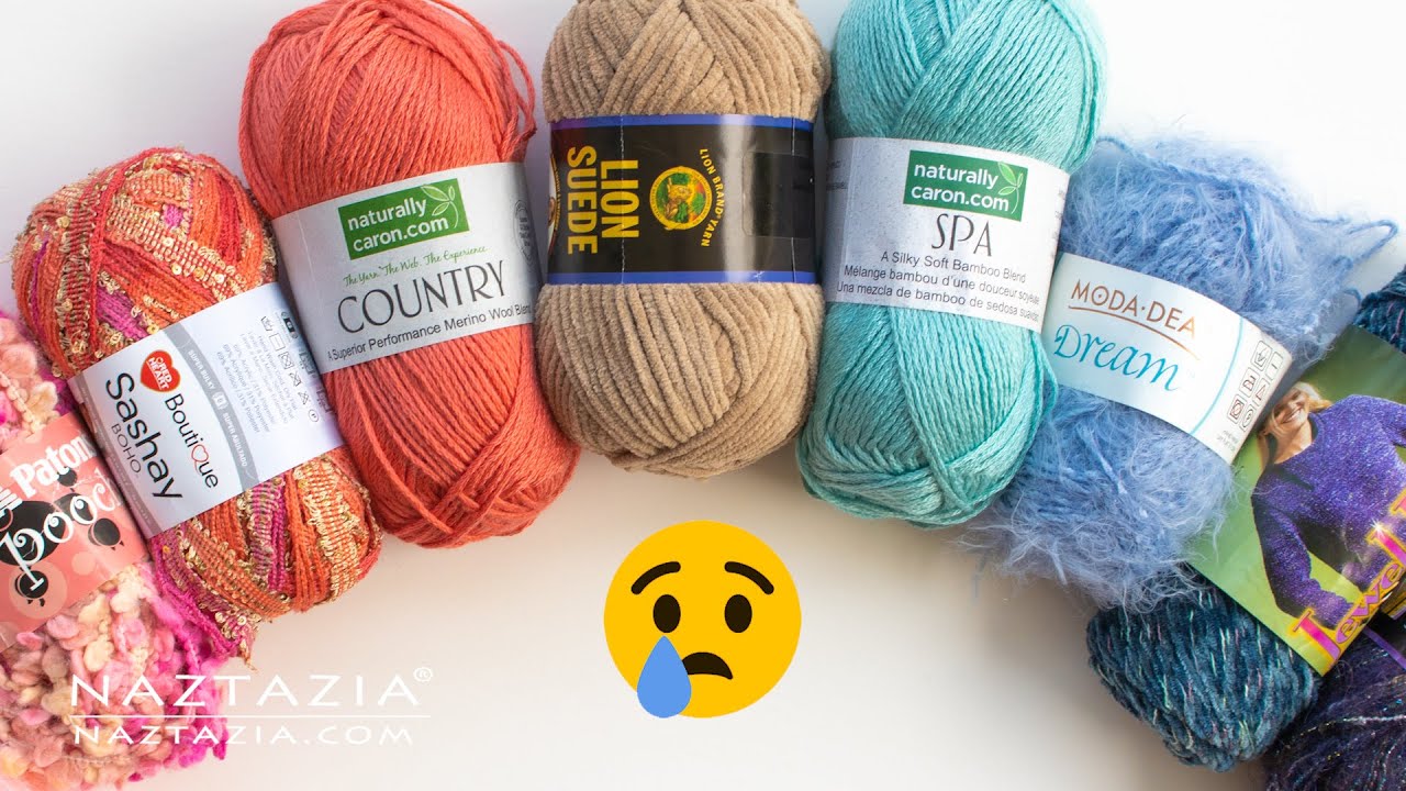 What DISCONTINUED YARN do you MISS the most? Review of Crochet and Knitting Yarns by Naztazia