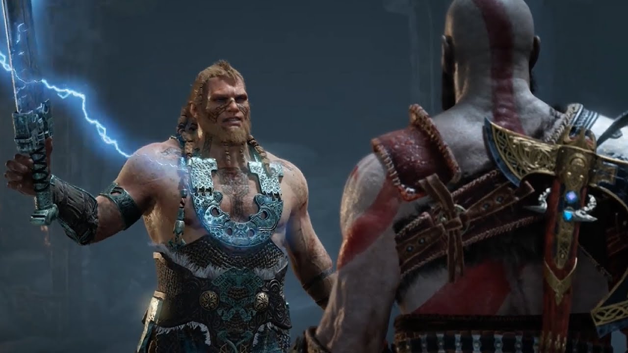God of War 4 - Magni & Modi No Damage (Give Me God of War Difficulty)
