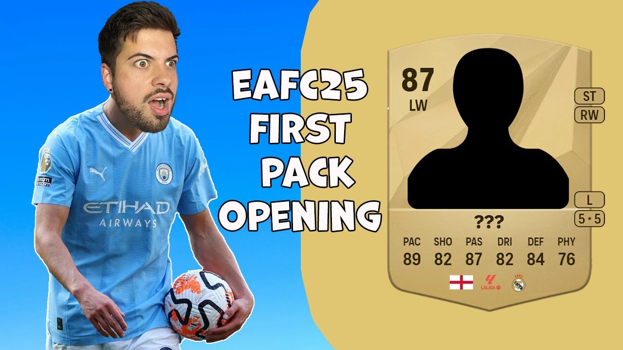 OUR FIRST EAFC25 PACK OPENINGS + WALKOUTS!!