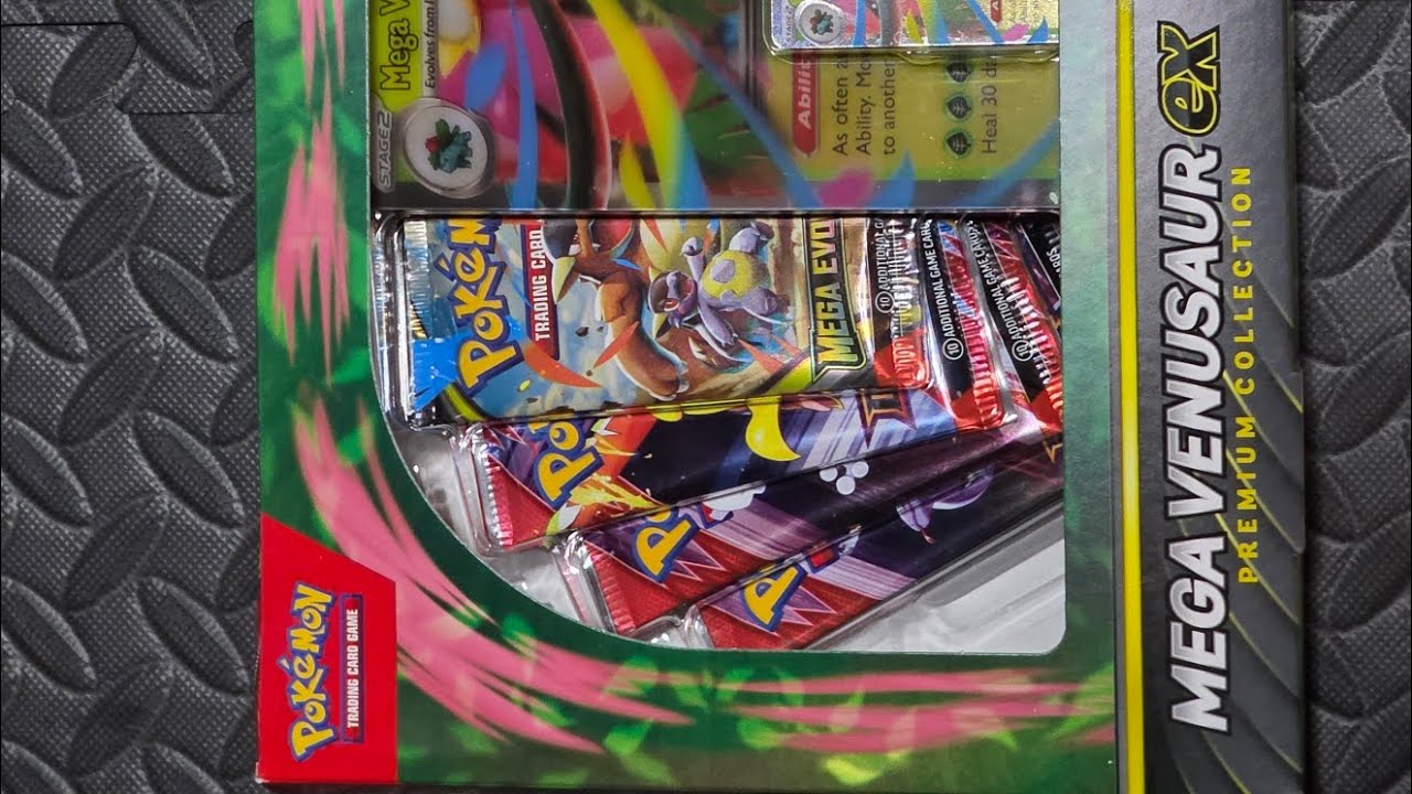 Mega Venusaur EX Premium Collection Unboxing 