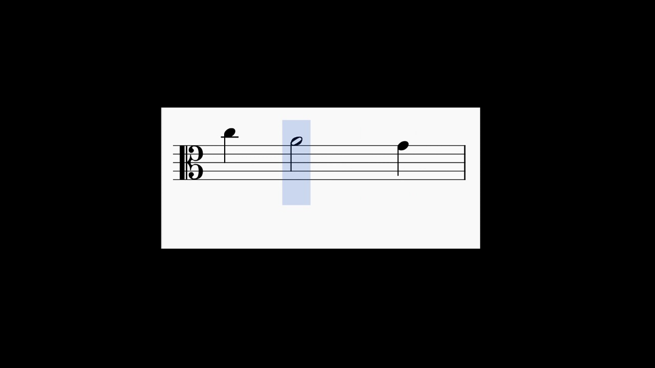 clé d'UT 3 exercice de solmisation 6 notes