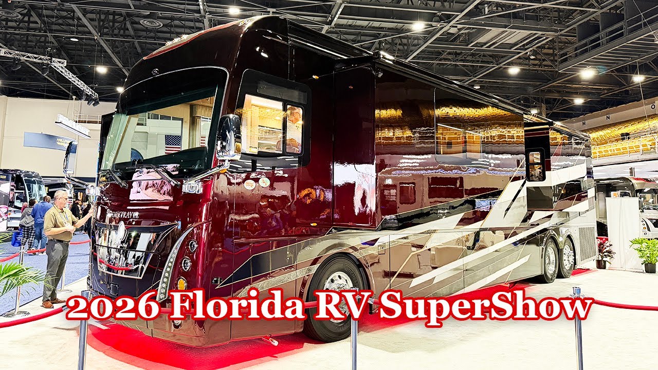 2026 Florida RV SuperShow - Motorhomes at Largest Recreation Vehicles Exhibition