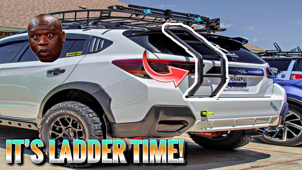 Crosstrek Gets A Ladder!