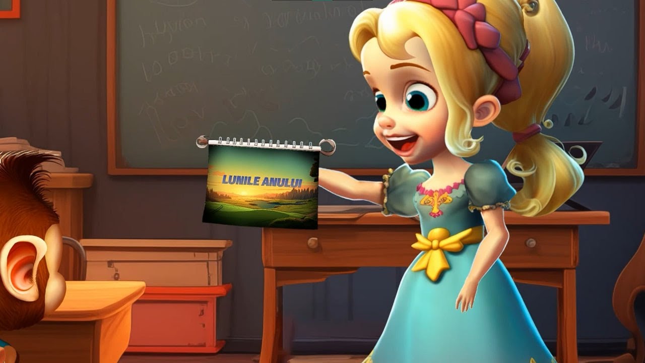 Lunile anului - cântece animate pentru copii de la Clopoțelul Magic